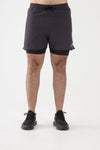 2 in 1 Shorts (Dark Gray)