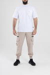Heavy T-Shirt With Pocket (White)