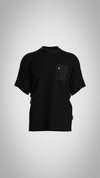 T-Shirt With Pocket (Black)